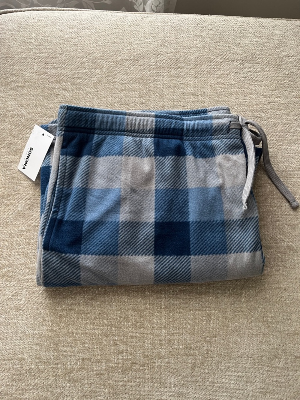 XXL, Sonoma, Plaid Fleece Sleep Pants